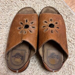 Dr Marten flower cutout sandals size 9